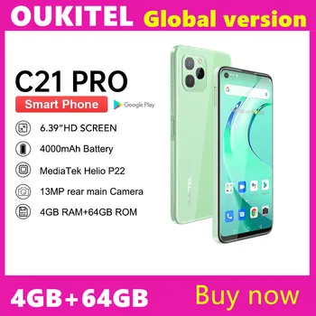 Оригинален смартфон Oukitel C21 pro 4 GB RAM И 64 GB ROM 6,39 