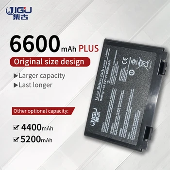 JIGU Високо качество на Черен 6 клетъчна Батерия за лаптоп ASUS 70-NLF1B2000Y 70-NLF1B2000Z 70NLF1B2000Y 70NLF1B2000Z 90-NLF1B2000Y K61ic