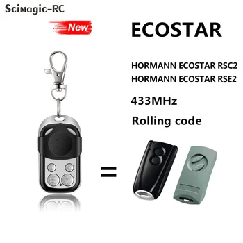 Hormann RSC2-433 Съвместим с дистанционно управление Ecostar Liftronic Handsender RSC2 Гаражно дистанционно управление 433,92 Mhz с подвижен код contro