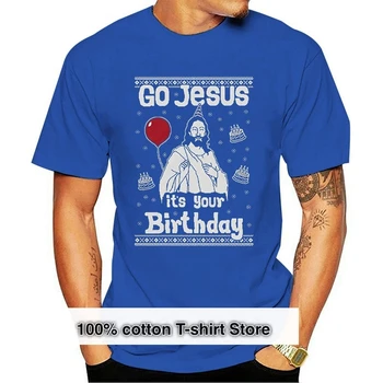 Ела, Исус, това е твоят Рожден Ден, Грозна Коледен Пуловер, Тениска С Коледните Подпори, Плюс Размер