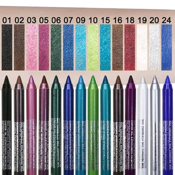 Цветна очна линия Pearl Eye Pen liner четки Водоустойчив дълготрайни Сенки За очи Молив Comestics Не Цъфтят