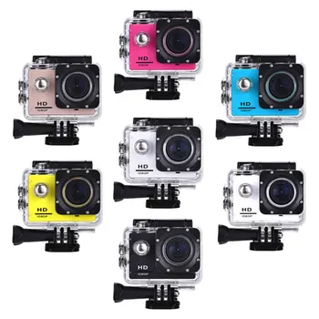 Нова HD Спортна DV Камера Мини Спортна Камера Ултра 30 М 1080 P Подводен Водоустойчив Каска, Камера За запис на видео Спортна Камера