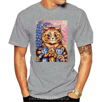 Нова тениска Louis Wain Mother Котка с котенца - Избор на размер и цвят.