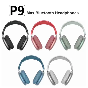 P9 Air Max Безжични Стерео Слушалки, Hi-Fi Bluetooth Музикална Безжична Слушалка с Микрофон Спортни Слушалки Стерео Слушалки Hi-Fi