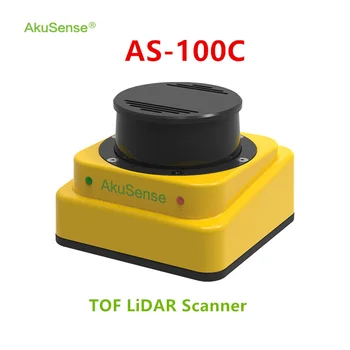 AkuSense сензор за движение на 100 м Лидарный Сензор Скенер с Функция Показване на водача РОС за AGV Робот сензор за откриване на движение