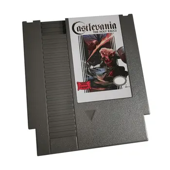 Класическа игра CASTLEVANIA СВЕТИТЕ РЕЛИКВИ За NES Super Multi Games Cart 72 контакт 8 Бита Игри касета, за ретро NES игрова конзола