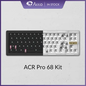 Akko ACR Pro 68 САМ Kit Потребителска RGB клавиатура със задно осветление с възможност за гореща замяна Механична Клавиатура Barebone с полагането на Модулен Комплект