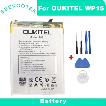 100% Оригинална Батерия за OUKITEL WP15 plus батерия 10000 ма Дълго чакане За OUKITEL S82 Батерия