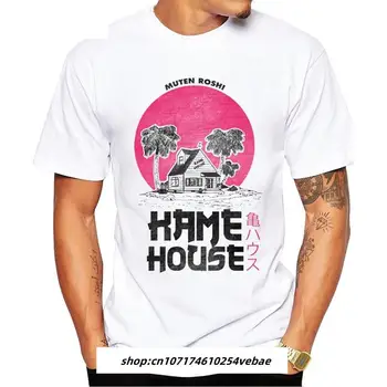 Тениска с Принтом TEEHUB Kame House, Funky Готина тениска с кръгло деколте Hattori Hanzo, мъжка Тениска с Къс Ръкав, Ежедневни Мъжки Дрехи