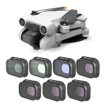 Филтър на Обектива на камерата, за да DJI Mini 3 Pro UV CPL ND8 ND16 ND32 ND64/PL Комплект Филтри за Дрона Mini 3 Сменяеми Аксесоари