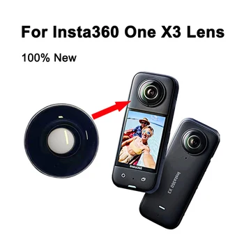 Нова Оригинална Подмяна на Стъкло на Обектива Insta360 One X3 за Ремонт на екшън-Камера Insta360