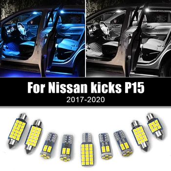 За Nissan ритници P15 2017 2018 2019 2020 4 Бр. 12 В Автомобилни LED Лампи Авто Сигнална Лампа Лампа За Четене Багажника Светлина Аксесоари За Интериора