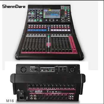 Професионален цифров миксер SHENNDARE 18-Канален, подходящ за миксиране на звук DJ, сценичното изпълнение, студийно звукозаписывающего на процесора