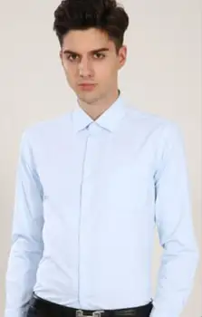 2023HOTProfessional риза мъжка бяла риза с дълги ръкави однотонная риза мъжка риза ежедневни риза DY-245