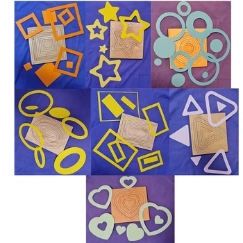 Подвижни щампи за рязане на геометрията - нови печати и дървени форми, подходящи за обикновените штамповочных машини, представени на пазара
