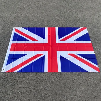 флаг aerlxemrbrae великият британски банер флаг 5*3 ФУТА 90*150 см националното знаме на Обединеното Кралство от полиестер флаг на Великобритания