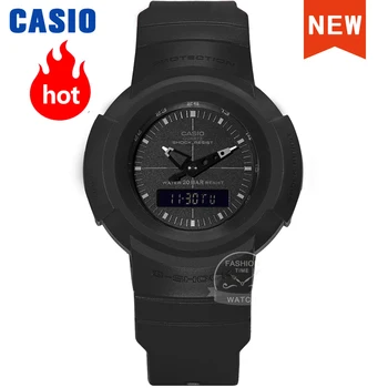 Casio Мъжки G-SHOCK Най-добрата Марка за Луксозни Малки Квадратни Bluetooth Тенденция на Кварцови Часовници За Сърфиране AW-500BB, Спортни Военни Мъжки Часовник