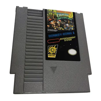 Класическа поредица видео игри за NES Игра касета КОНГ 2 за конзоли NES 72 Pin