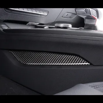 Централна Конзола на скоростния Двете Странични Панели Декоративна Капачка Тапицерия 2 бр. За Audi A4 B9 2017-2019 Автомобилни Аксесоари От Въглеродни влакна