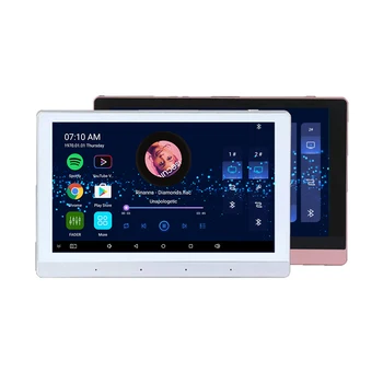 7-инчов сензорен екран, монтиран на стената усилвател за домашно аудио системи Android, Bluetooth и WiFi, с монтиран на стената Усилвател Аудио Коаксиален SUMWEE