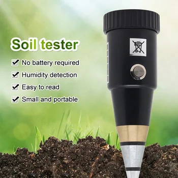 Измерване на Влажност на Почвата е Измерител за Киселинността на Влажност Тестер Метален Сензор Сонда 3 ~ 8ph Без Батерии Влагомер за Засаждане на Градински инструменти