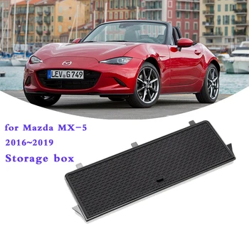 Средно Кутия за Съхранение на Mazda MX-5 MX 5 MX5 ND 2016 ~ 2019 Органайзер за Централната Конзола Тава Авто Централен Подлакътник Аксесоари за Подреждане