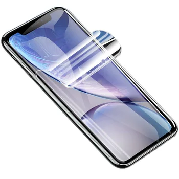 2 Бр., Гидрогелевая филм с пълно покритие за iPhone 6s 7 8p X 11 12, Защита от надраскване, самовосстанавливающаяся Защитно фолио за екран за iPhone 12 Pro HD Max