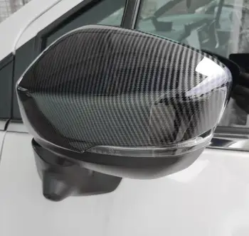 Автоаксесоари За Honda HRV HR-V Vezel 2014-2018 2019 Капака на Огледалото за Обратно виждане, изработени От Въглеродни влакна, Крило, Странично Огледало, Накладки, Стайлинг