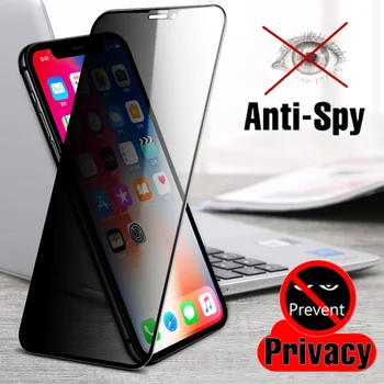 Anti-spyware Закалено Стъкло За iPhone 11 Защитно Фолио За екрана на iPhone 14 Pro Max SE 2022 13 12 Mini XR 7 8 Plus XS X 6 6 Защитно Стъкло