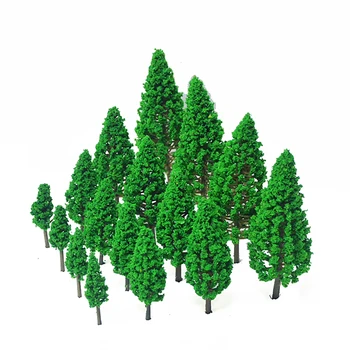 Дървета пейзаж модели мащаб 4-10КМ ХО н миниатюрни за архитектурноакустического на плана за железопътни сгради
