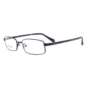 Мъжки Правоъгълни Гъвкави Очила С Паметта Се Възстановява Титанов Очила За Четене На Рецепта Лещи