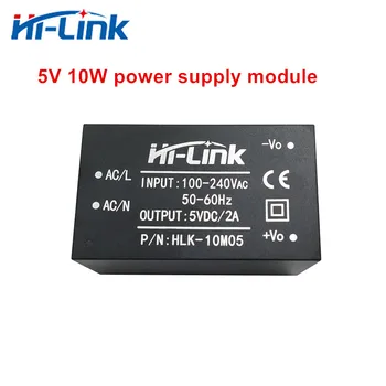 Безплатна доставка Hi-Link производителят на 2 елемента от 5 До 10 W 2A AC DC изолиран превключващ стъпка надолу модул AC DC конвертор модул