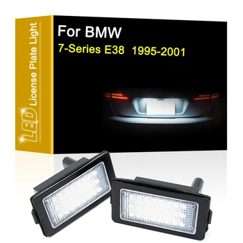 Led Лампа Регистрационен номер за BMW 7-Series E38 725 728i 730i 730d 735i 740i 740d 750i 1995-2001 Бяла лампа регистрационен номер в Събирането на