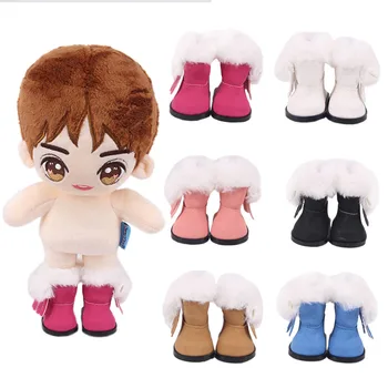 Стоп-моушън обувки, 5 см, 6 Цвята, Достъпни Обувки за 14,5 Инча, Американската кукла Нанси и BJD EXO, Куклени ботуши, Играчки за момичета поколение Кукли, Обувки