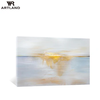 Скандинавска Абстрактна Златна Картина На Стената Ръчно Рисувана Акрилна Картина С Маслени Бои Върху Платно Художествени Плакати За Хола Спални Без Рамка