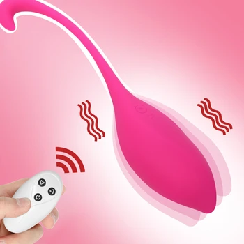 Безжично Дистанционно Управление Вибриращ Куршум Яйца Вибратор от Секс Играчки за Жени USB Презареждане Стимулатор на Клитора Вагинален Масаж Топката