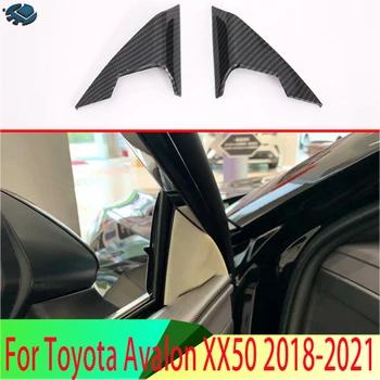 За Toyota Avalon XX50 2018-2022 Вътрешно Покритие на Предната врата на Колата Триъгълна Тампон Довършителни Багажник Аудиокадр