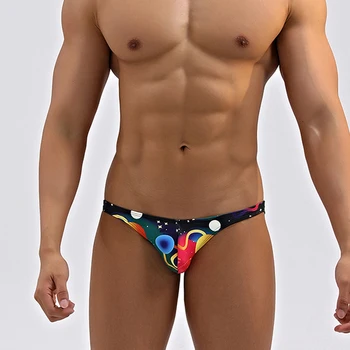 G82 2022 секси мъжки бански с ниска талия, нови летни горещи мъжки бански костюми за гейовете, плажни шорти за плуване, гащи за плуване, бикини, малък размер