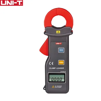 UNIT UT251A Высокочувствительные Клещи Изтичане на Ток С Автоматично Диапазон на Измерване на Ток LCD дисплей
