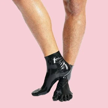 латексови чорапи сексуално латексово боди латексови фетиш към чорапи секси чорапи мъжки фетиш, латекс подчинени БДСМ облекло