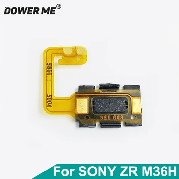 Dower Me Топ Ухото Високоговорител Високоговорител Гъвкав Кабел Приемник За Sony Xperia ZR M36H C5502 C5503 Замяна