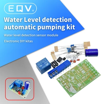 NE555 Превключвател за Нивото на Водата Контролер Комплект Сензор за Нивото на Водата Автоматичен Насосный Модул САМ Студентски Електронни Принципи на Обучение