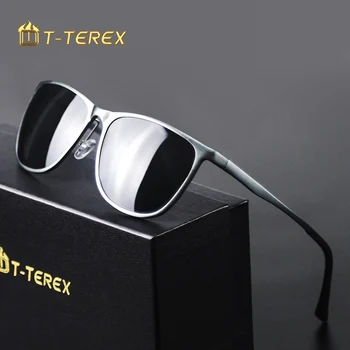 T-TEREX Поляризирани Слънчеви Очила Мъжки Лещи UV400 Алюминиево-Магниевая Рамки Слънчеви Очила Маркови Дизайнерски Очила За Шофиране За Риболов