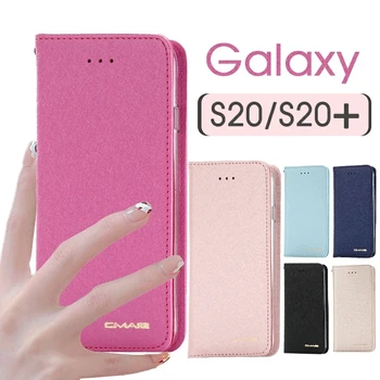 Кожен Калъф-портфейл Калъф За Samsung Galaxy S8 S9 S10 S20 21 S22 Plus S7 Edge Note 8 9 Флип Калъф За мобилен Телефон С картодържателя на Корпуса