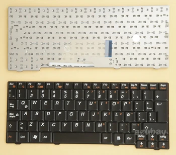 Латинска америка испанска клавиатура за Lenovo IdeaPad S10-2 S10-2C S10 S11-3C S100C 25008939 25008452 V103802AK1 LA PK1308H3A72, Черен